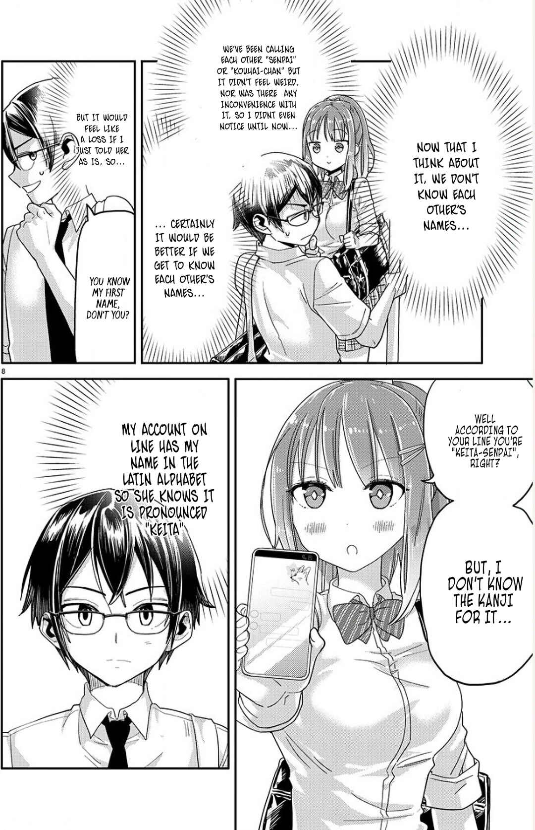 100 Things I Didn’t Know About My Senpai Chapter 4 - Page 8