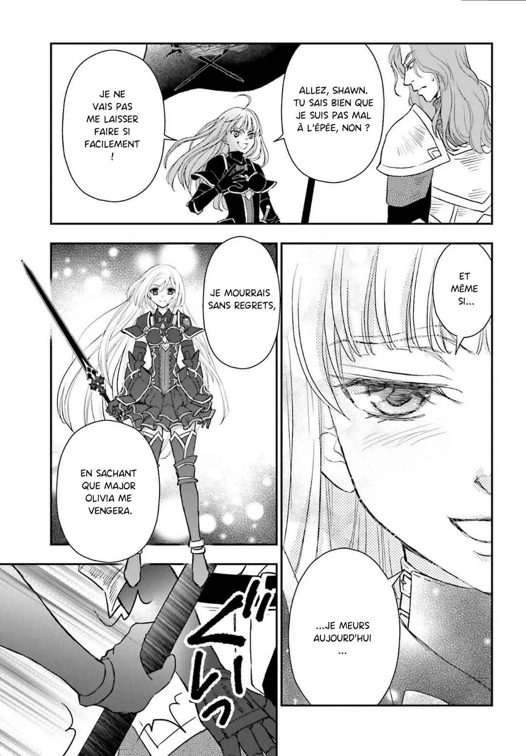 Shinigami ni Sodaterareta Shoujo wa Shikkoku no Tsurugi o Mune ni Idaku Chapter 54 - Page 3