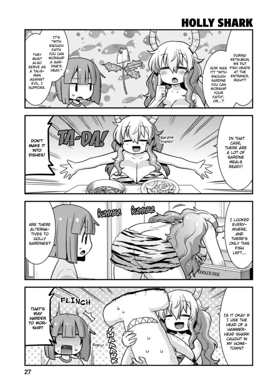 Kobayashi-san Chi no Maid Dragon - Lucoa wa Boku no ×× Desu Chapter 37 - Page 7