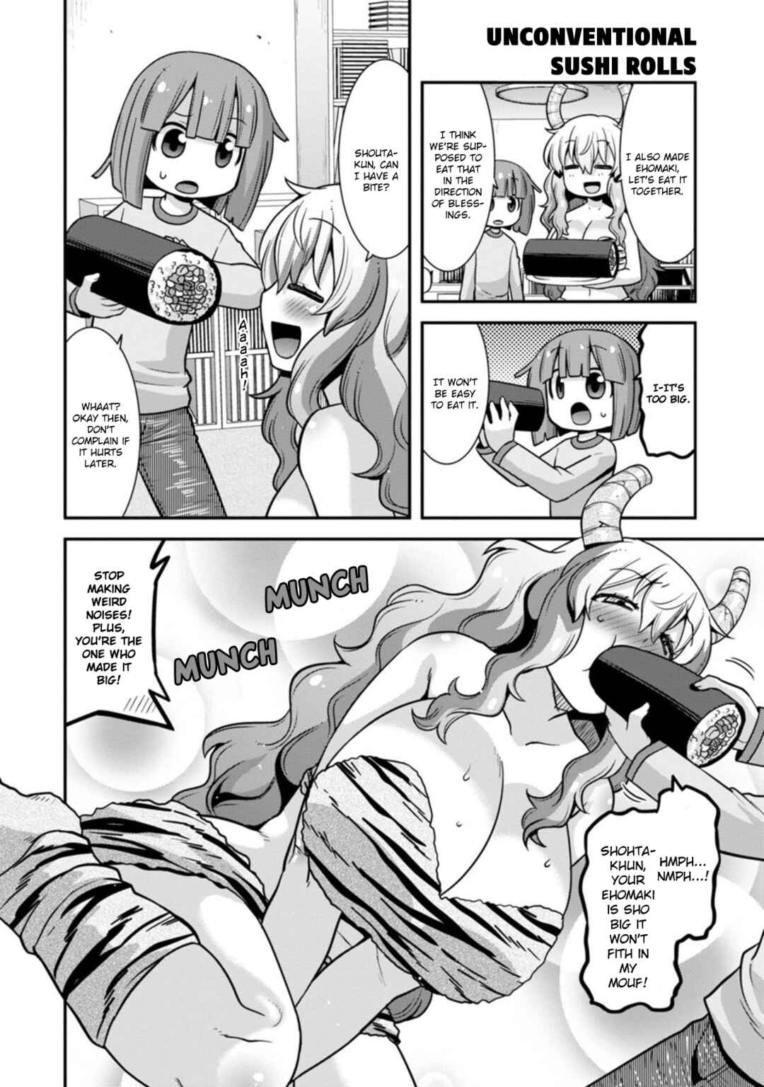 Kobayashi-san Chi no Maid Dragon - Lucoa wa Boku no ×× Desu Chapter 37 - Page 8