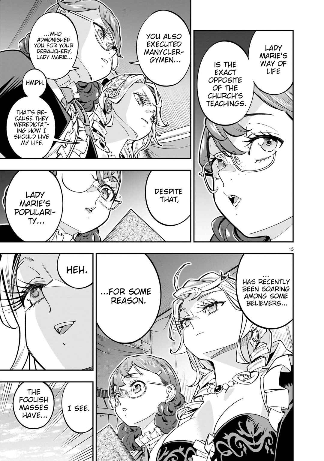 Shinimodori Oujo wa Ikinobiru tame ni Yuri Harem o Tsukuru koto ni shita Chapter 16 - Page 16