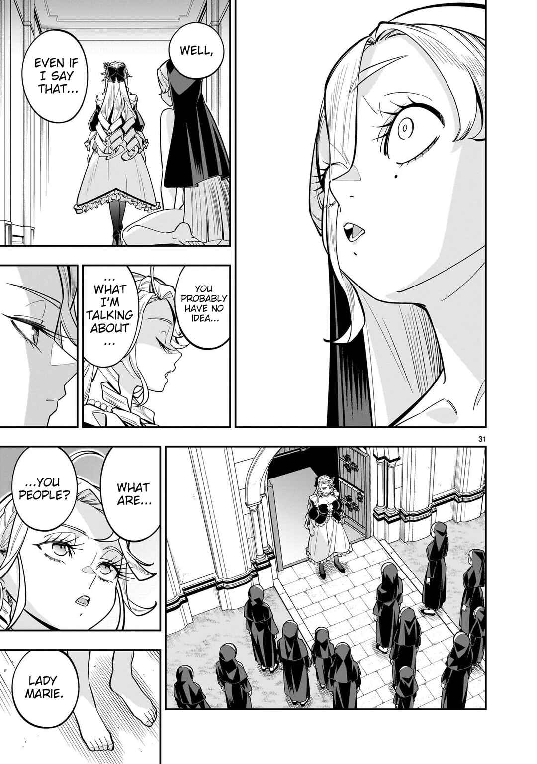 Shinimodori Oujo wa Ikinobiru tame ni Yuri Harem o Tsukuru koto ni shita Chapter 16 - Page 31