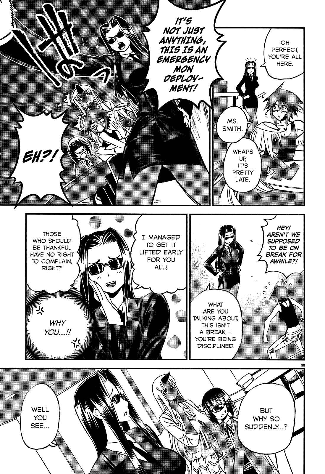 Monster Musume no Iru Nichijou Chapter 42 - Page 35