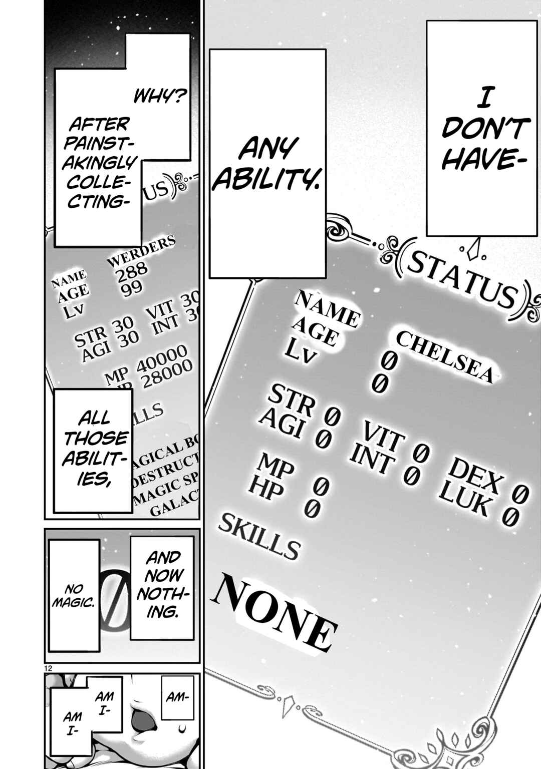 Saikyou Skill "Inochigoi" de Kuyashii Kedo Musou Shichau Moto Maou-sama no Sekai Seifuku Katsudou Chapter 1 - Page 12