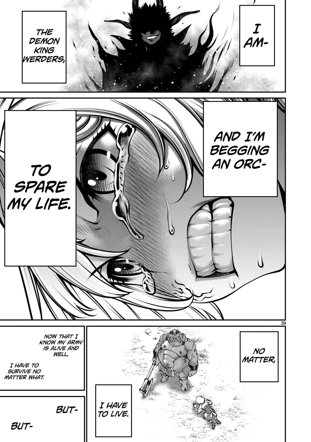 Saikyou Skill "Inochigoi" de Kuyashii Kedo Musou Shichau Moto Maou-sama no Sekai Seifuku Katsudou Chapter 1 - Page 38