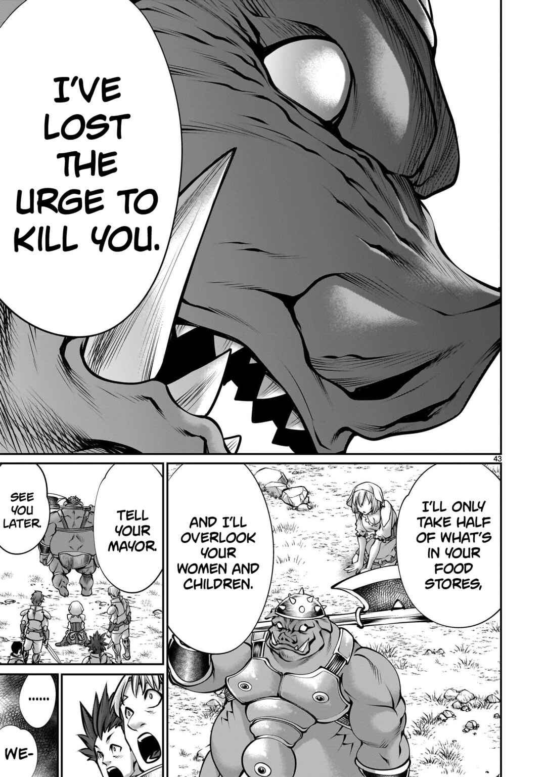 Saikyou Skill "Inochigoi" de Kuyashii Kedo Musou Shichau Moto Maou-sama no Sekai Seifuku Katsudou Chapter 1 - Page 42