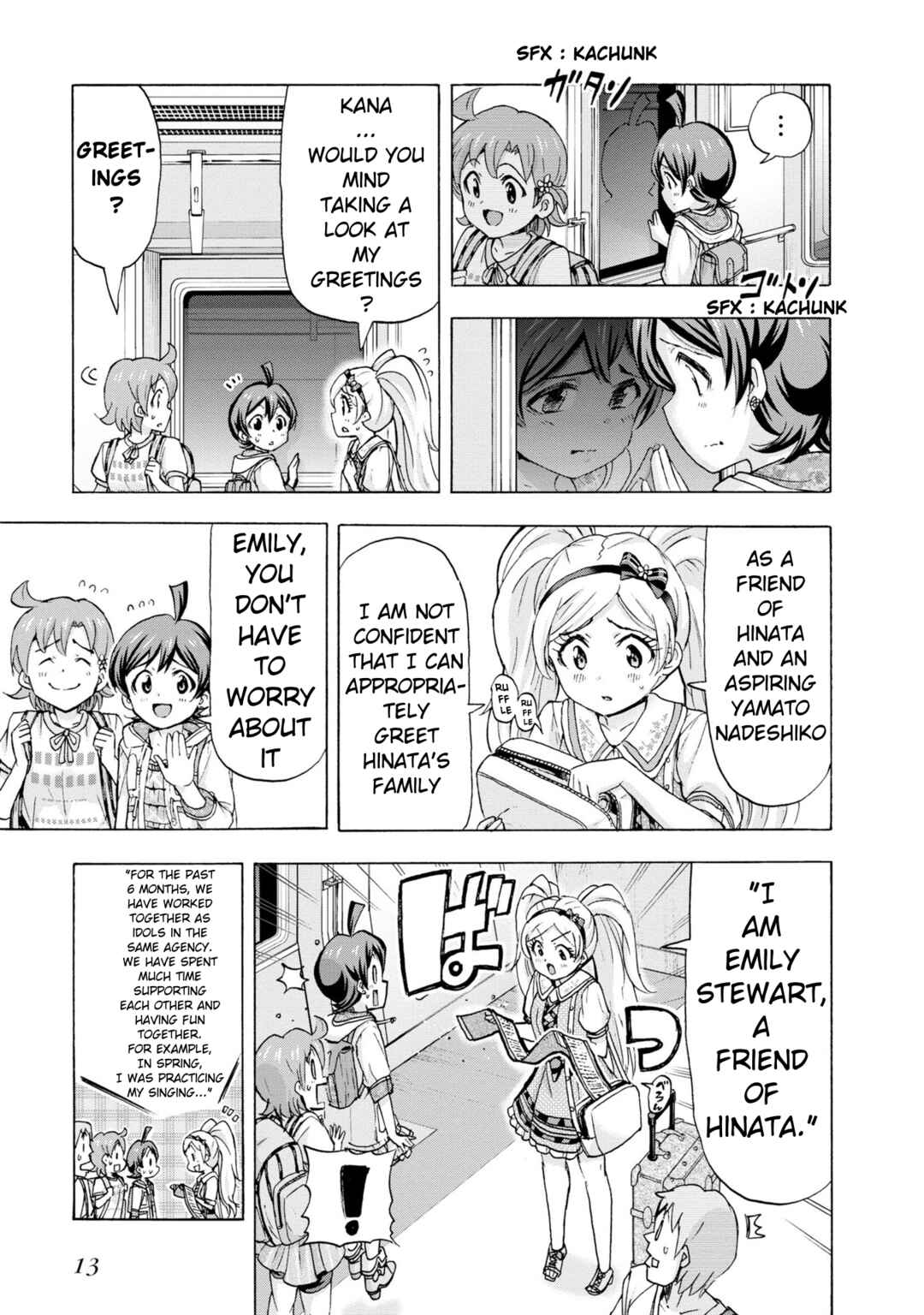 THE iDOLM@STER MILLION LIVE! Blooming Clover Chapter 31 - Page 13
