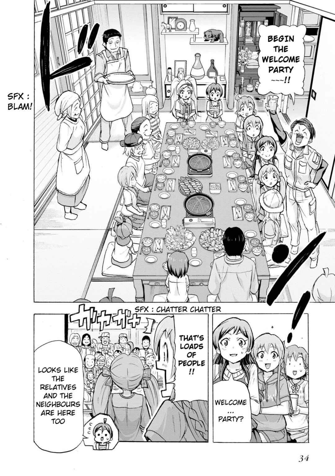 THE iDOLM@STER MILLION LIVE! Blooming Clover Chapter 31 - Page 34
