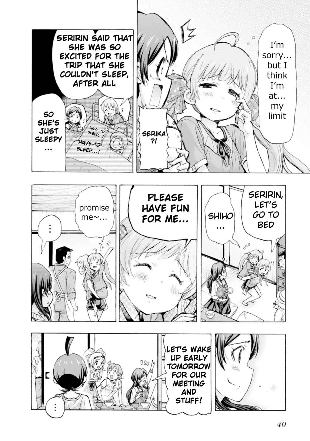 THE iDOLM@STER MILLION LIVE! Blooming Clover Chapter 31 - Page 40
