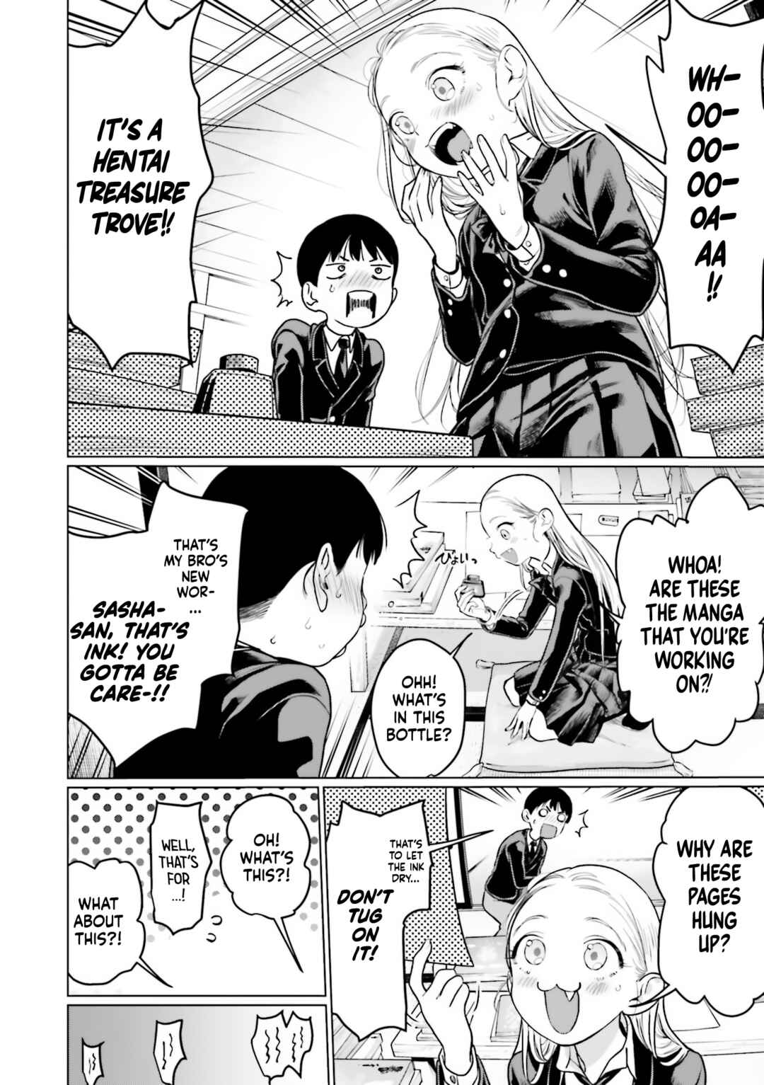 Sasha-chan to Classmate Otaku-kun Chapter 22.50 - Page 6