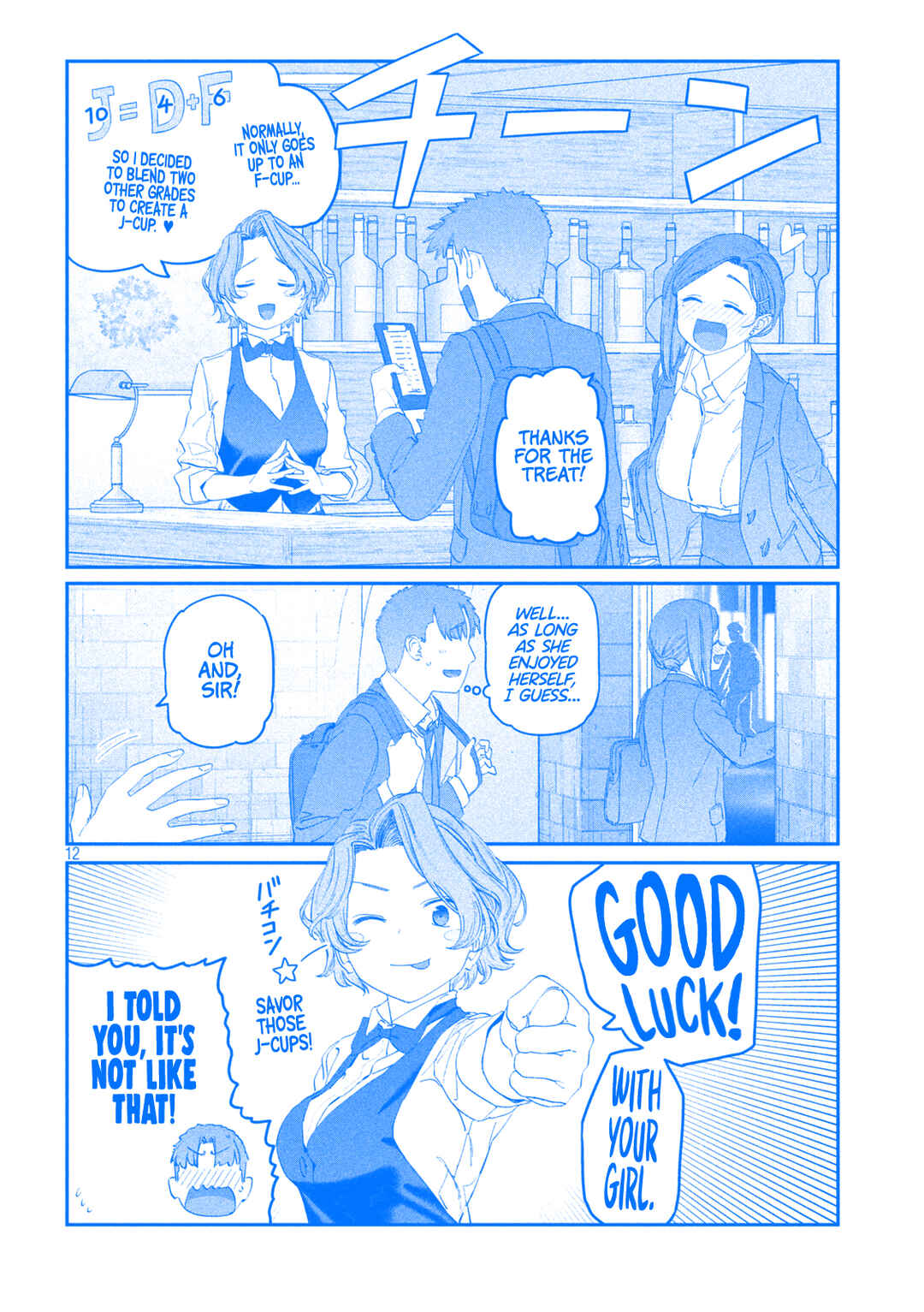 Getsuyoubi no Tawawa (Blue) (Fan Colored) Chapter 110 - Page 13