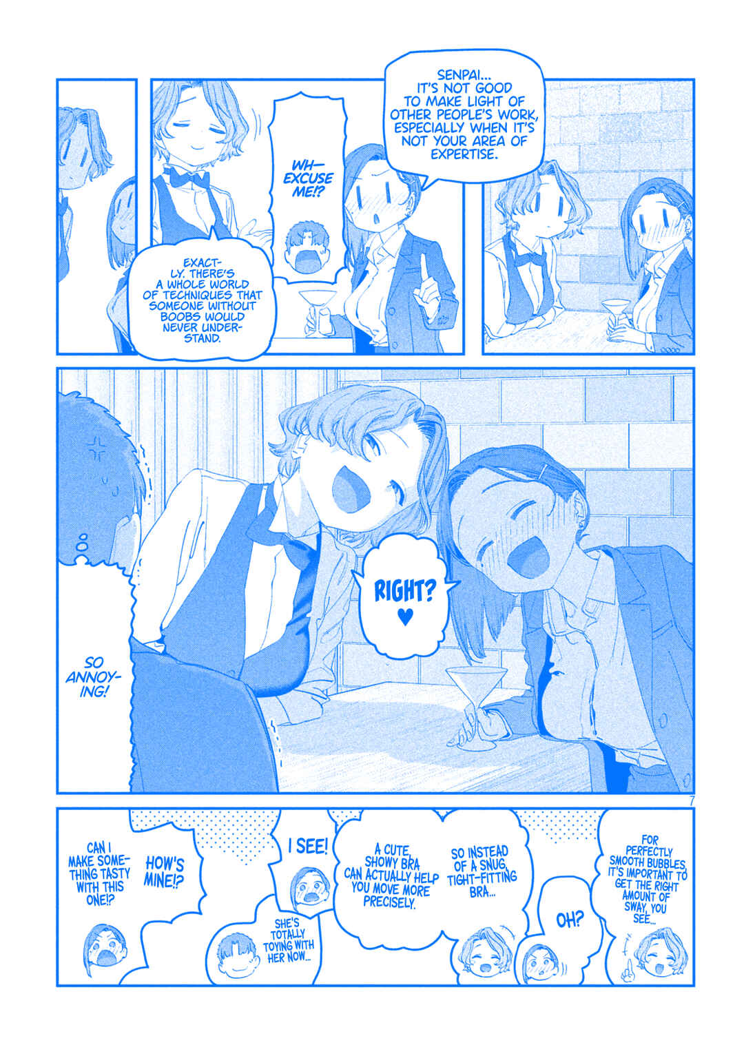 Getsuyoubi no Tawawa (Blue) (Fan Colored) Chapter 110 - Page 8