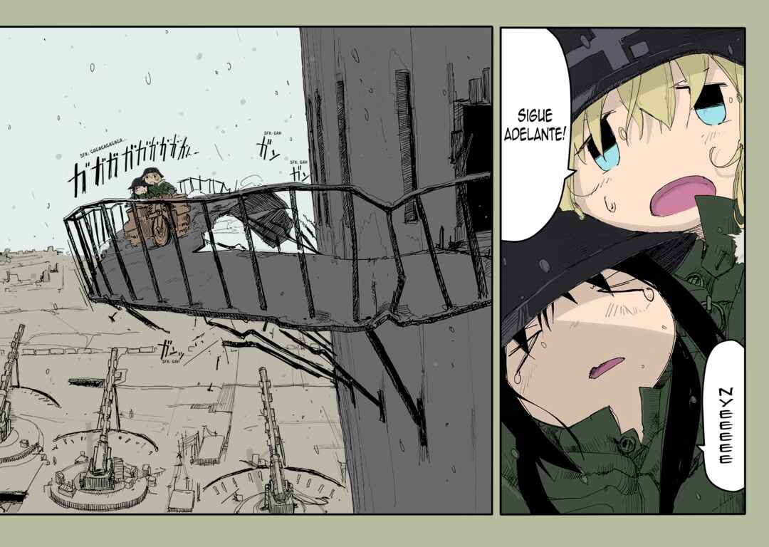 Shoujo Shuumatsu Ryokou (Fan Colored) Chapter 18 - Page 12