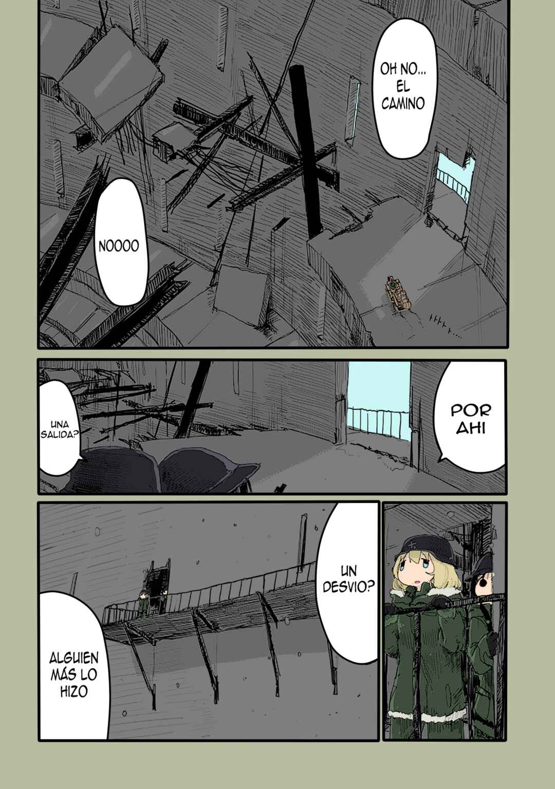 Shoujo Shuumatsu Ryokou (Fan Colored) Chapter 18 - Page 8