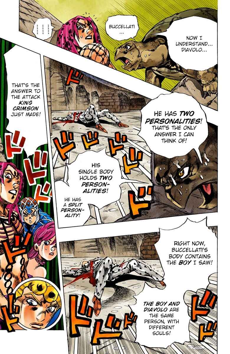 JoJo no Kimyou na Bouken: Part 5 - Ougon no Kaze Color-ban Chapter 138 - Page 10