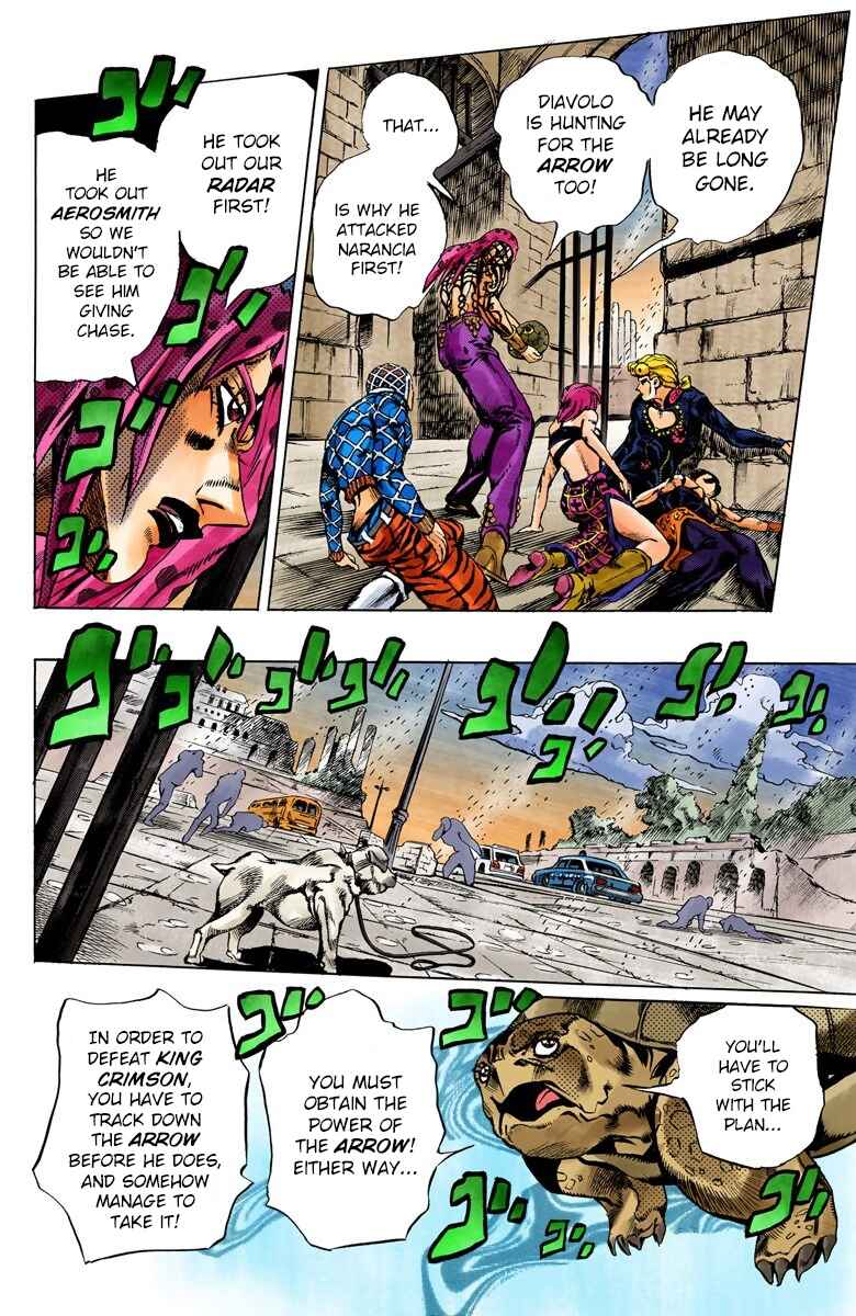 JoJo no Kimyou na Bouken: Part 5 - Ougon no Kaze Color-ban Chapter 138 - Page 13