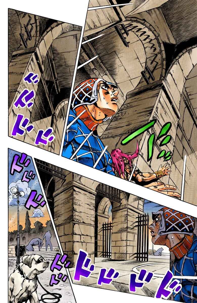 JoJo no Kimyou na Bouken: Part 5 - Ougon no Kaze Color-ban Chapter 138 - Page 3