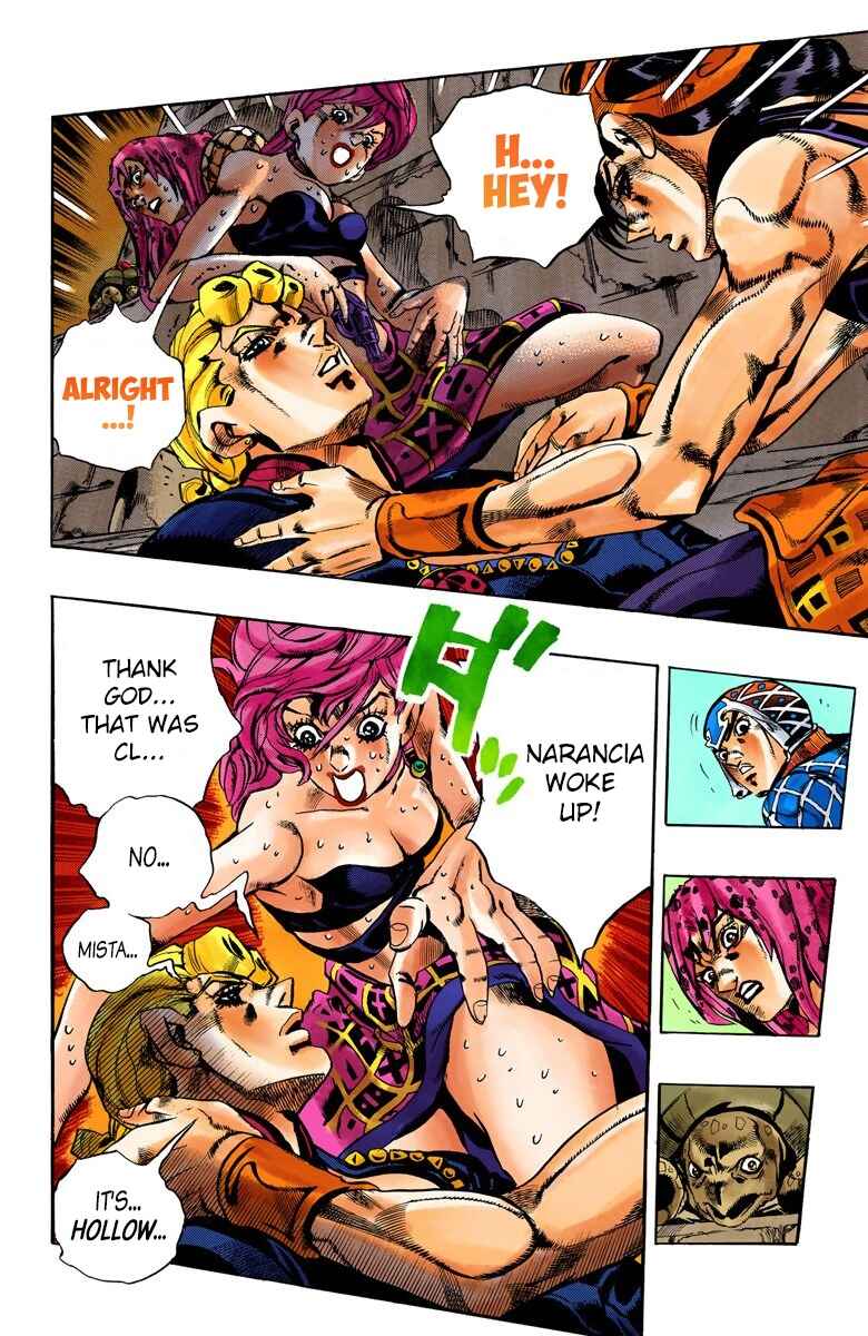 JoJo no Kimyou na Bouken: Part 5 - Ougon no Kaze Color-ban Chapter 138 - Page 5