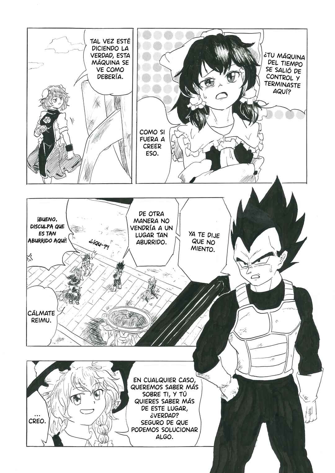 Touhou & Dragon Ball - EAST VEGETA (Doujinshi) Chapter 1 - Page 3