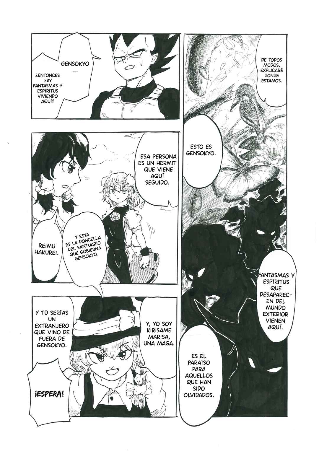 Touhou & Dragon Ball - EAST VEGETA (Doujinshi) Chapter 1 - Page 4