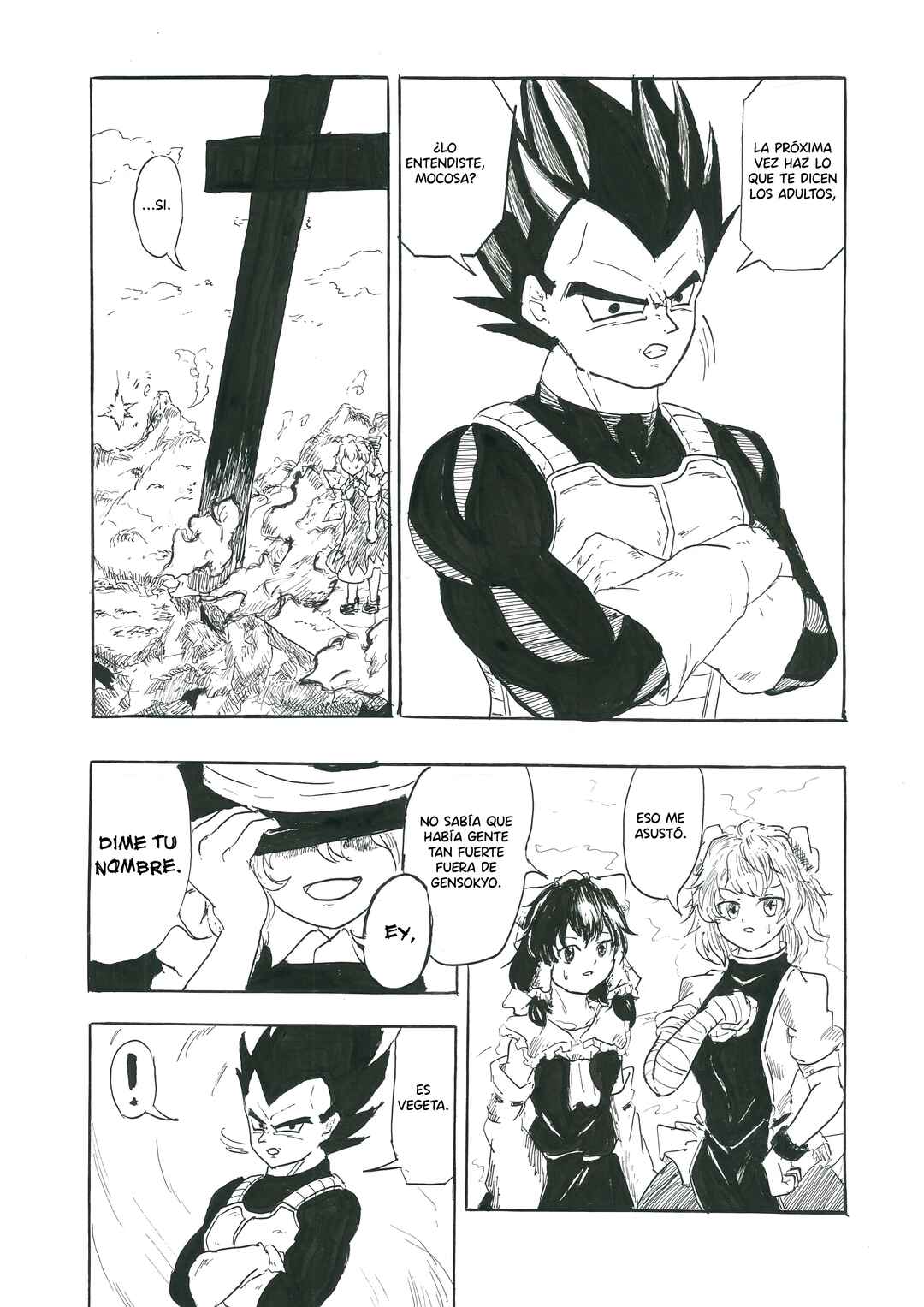 Touhou & Dragon Ball - EAST VEGETA (Doujinshi) Chapter 1 - Page 9