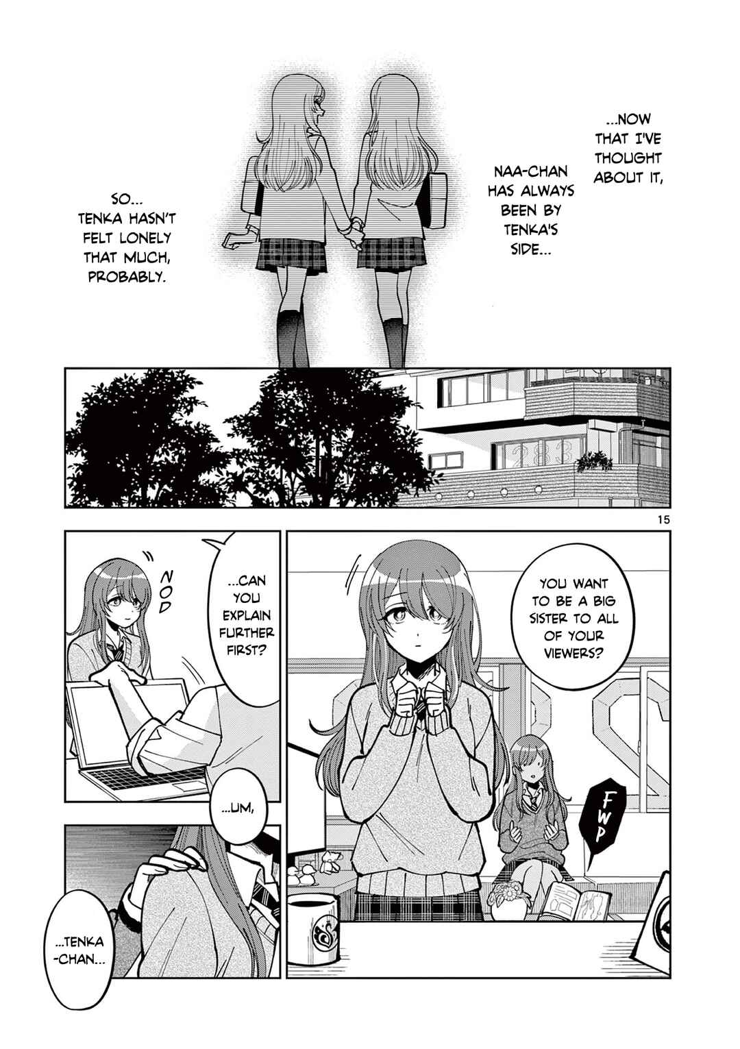 THE iDOLM@STER: Shiny Colors - Hazuki's Shinography Chapter 3.1 - Page 14