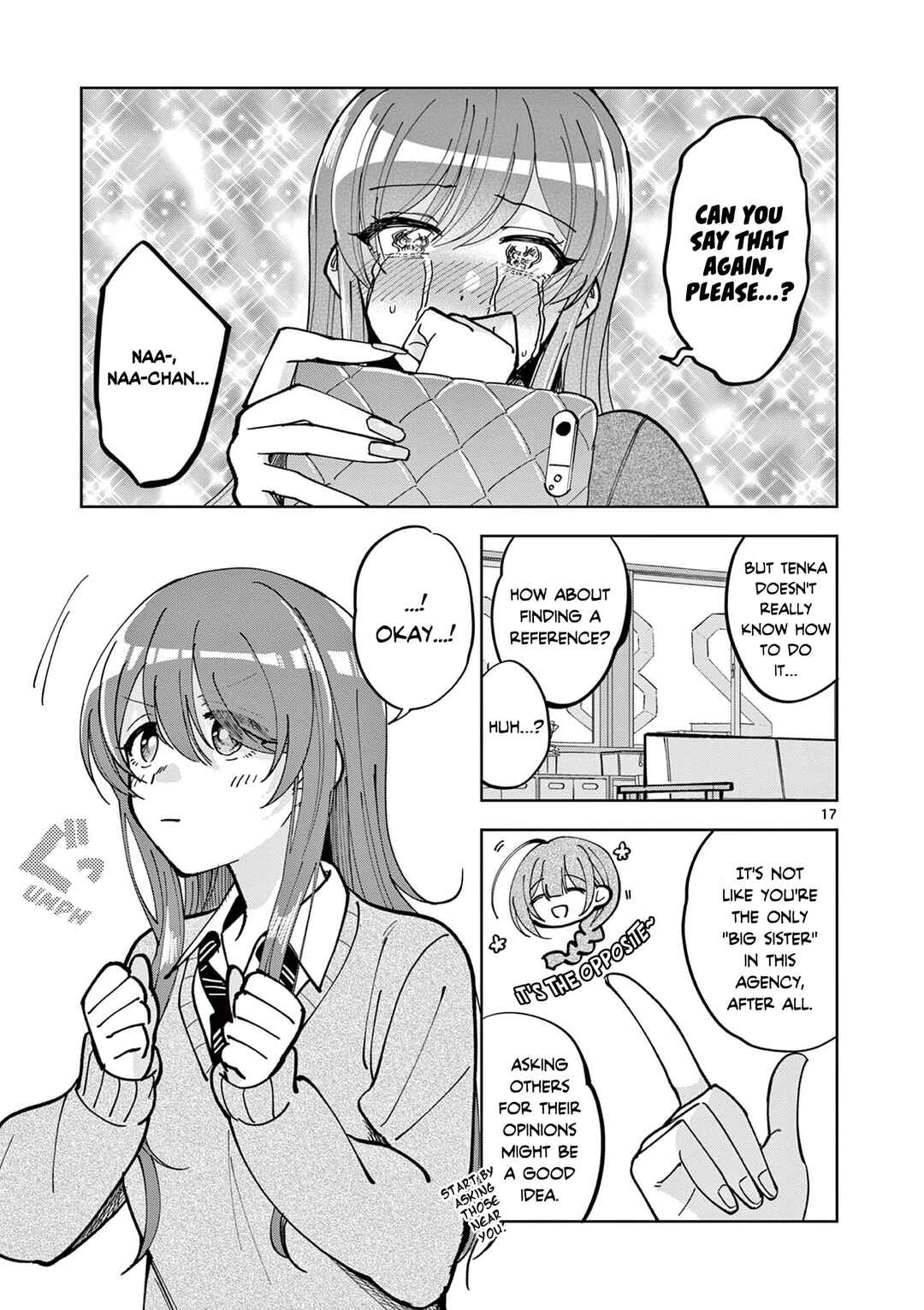 THE iDOLM@STER: Shiny Colors - Hazuki's Shinography Chapter 3.1 - Page 16