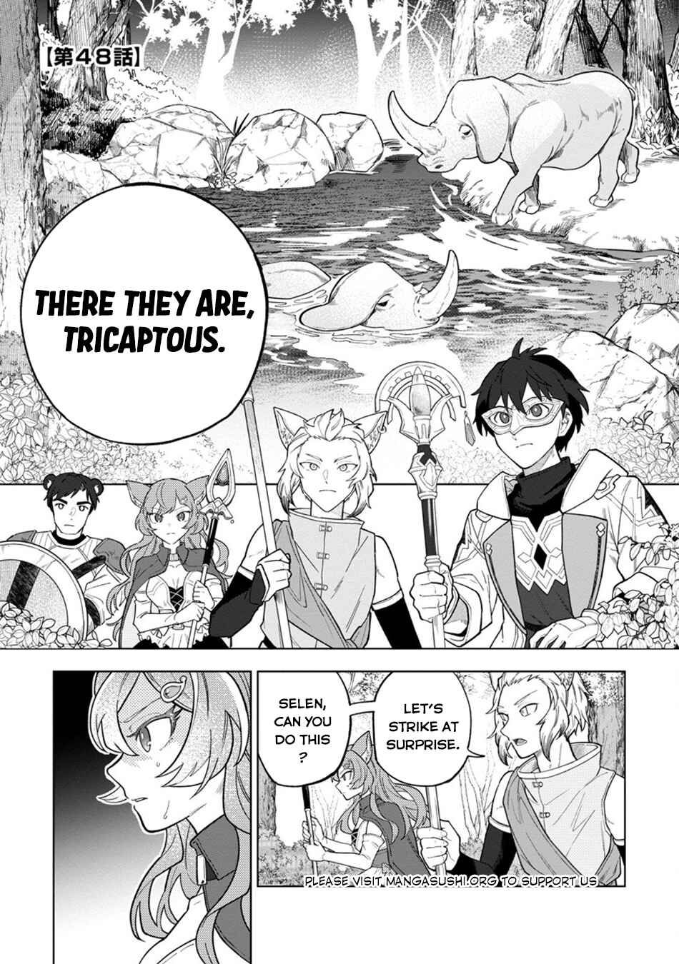 Yuusha Party wo Tsuihou Sareta Shiro Madoushi, S-Rank Boukensha ni Hirowareru: Kono Shiro Madoushi ga Kikakugai Sugiru Chapter 48 - Page 2