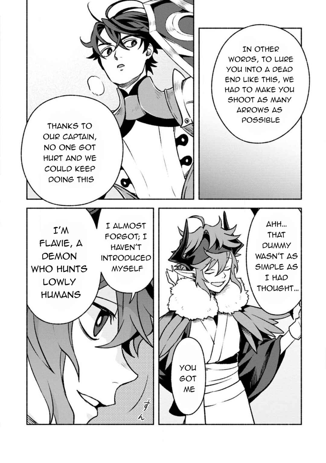 Sono Monban, Saikyou ni Tsuki: Tsuihou Sareta Bougyoryoku 9999 no Senshi, Outo no Monban to shite Musou Suru Chapter 25 - Page 5