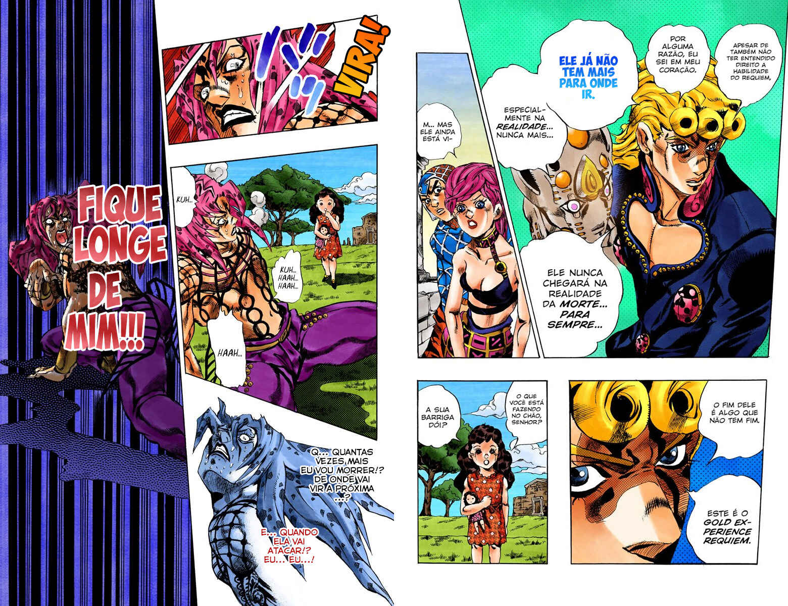 JoJo no Kimyou na Bouken: Part 5 - Ougon no Kaze Color-ban Chapter 149 - Page 10