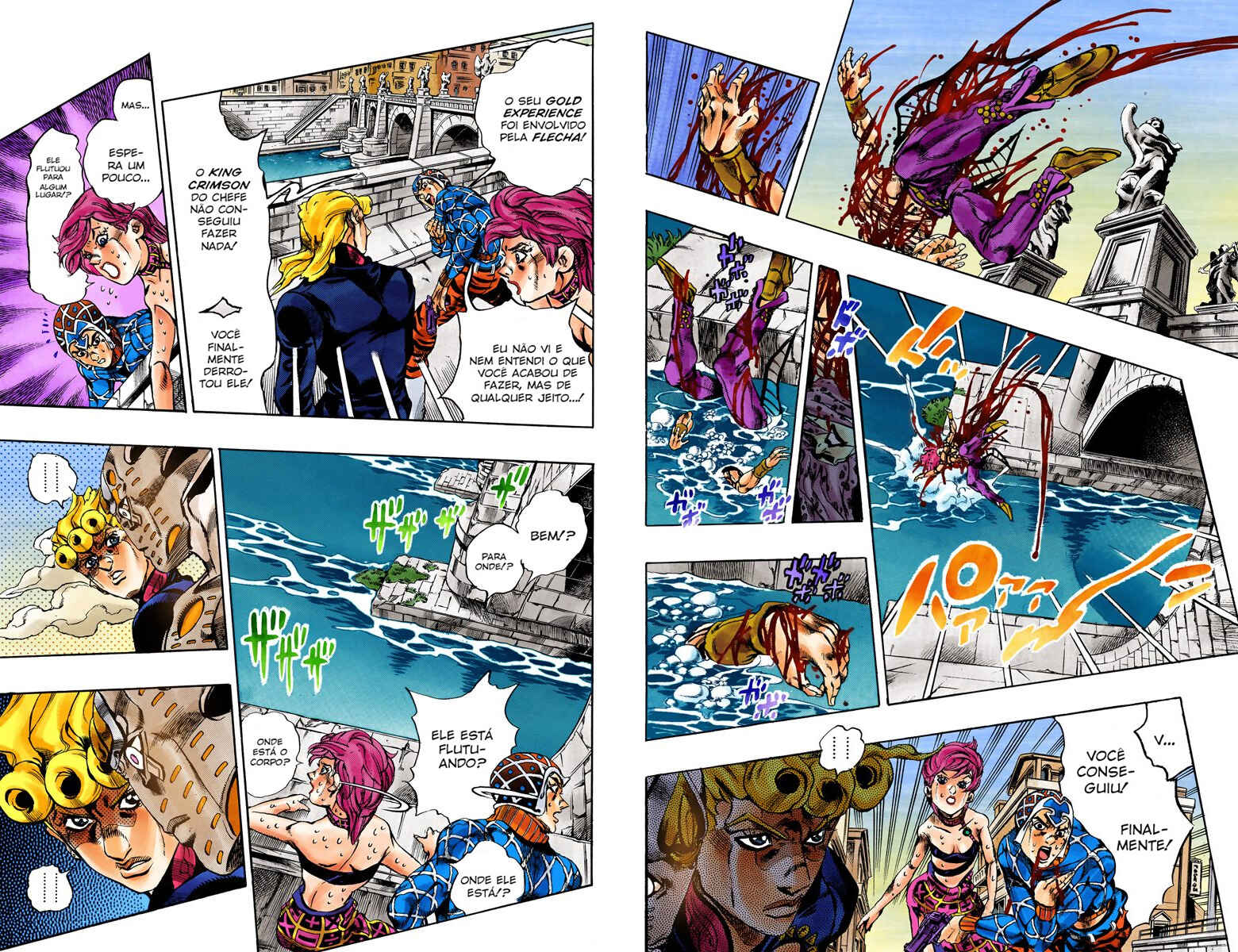 JoJo no Kimyou na Bouken: Part 5 - Ougon no Kaze Color-ban Chapter 149 - Page 3