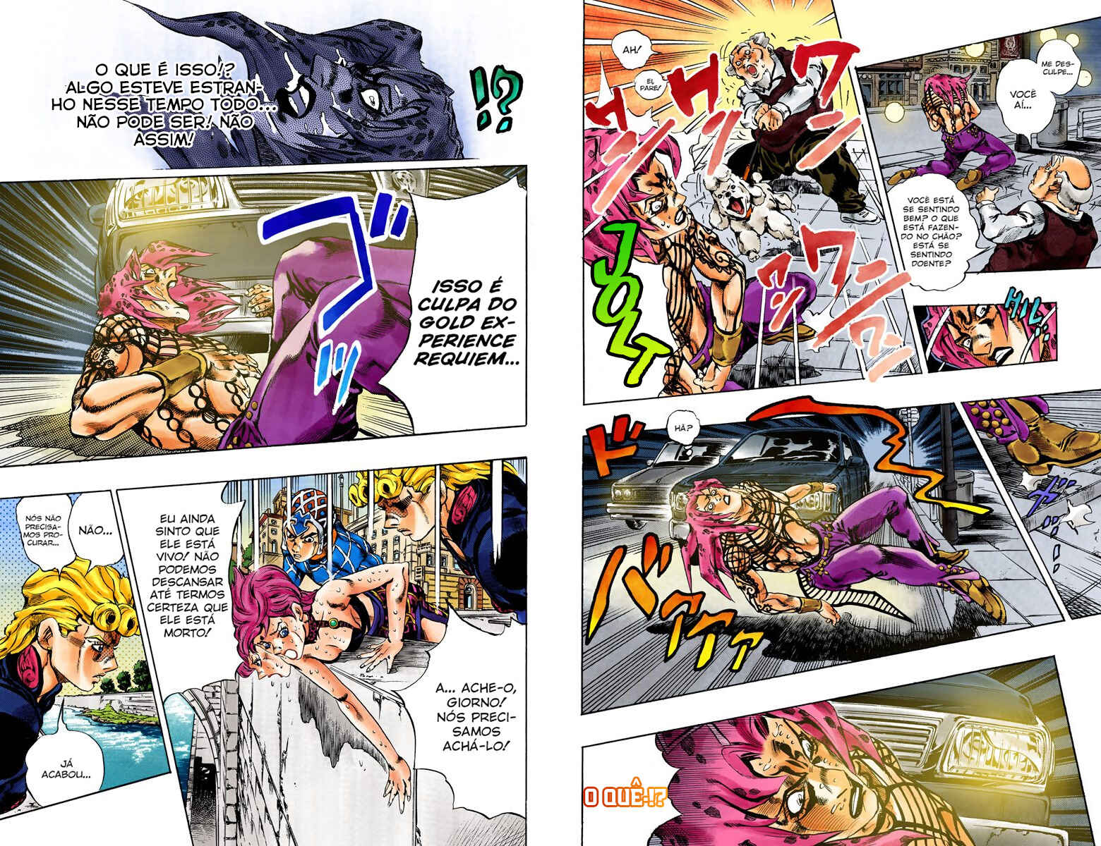 JoJo no Kimyou na Bouken: Part 5 - Ougon no Kaze Color-ban Chapter 149 - Page 9