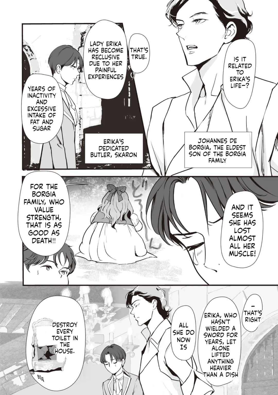 Akuyaku ga Ippai Detekuru Eroge no Kimodebu Akuyaku Kizoku ni Tensei shita. Yasete, Hametsu Kaihi shi Akuyaku-tachi ni Yoru Hanzai wo Mizen ni Fuseide Slow Life wo Mezasu Chapter 3.1 - Page 4