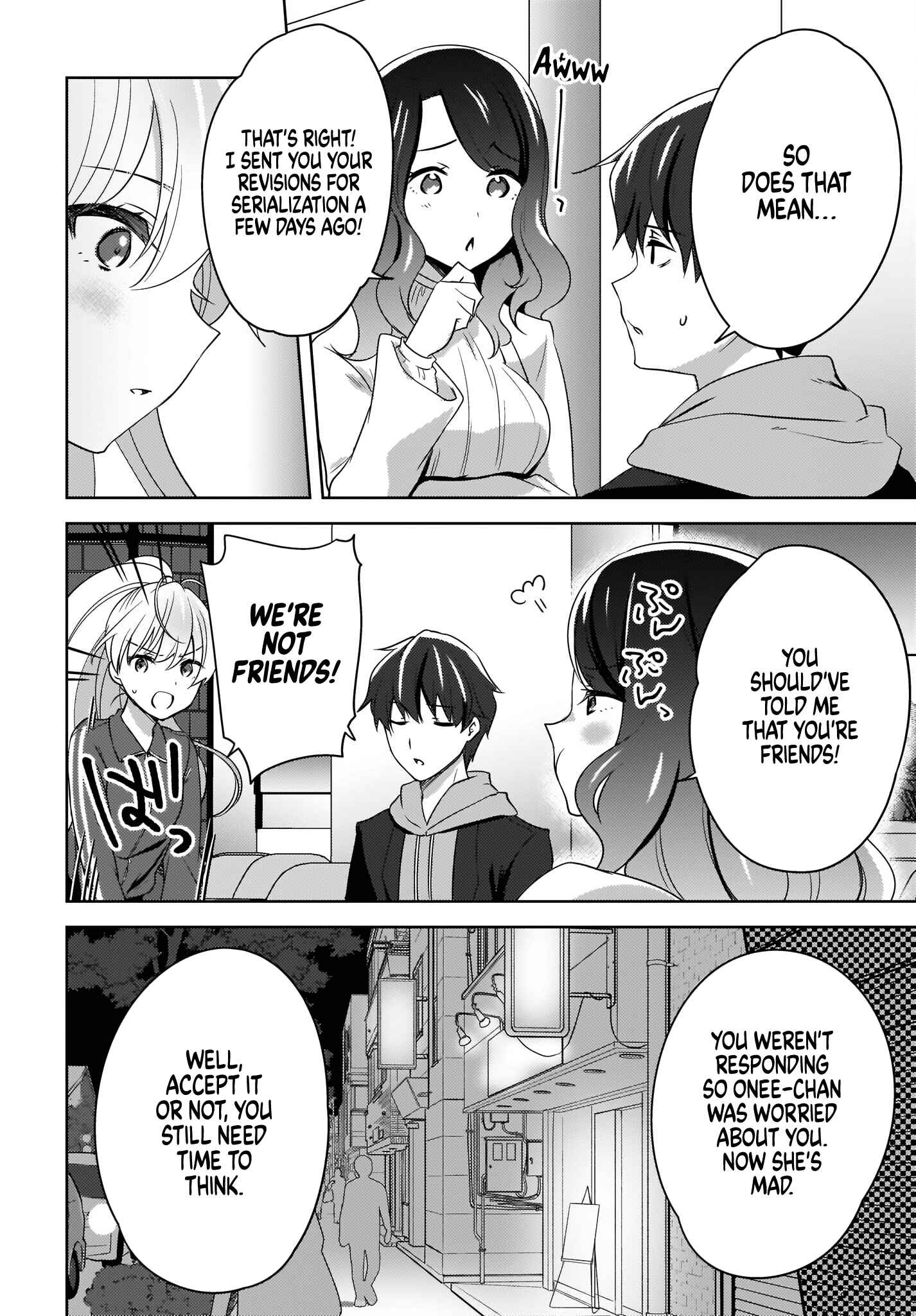 Nyanta to Pomeko: Imasara Shinjiteiru to Iwaretemo Mou Teokure da Chapter 4 - Page 22