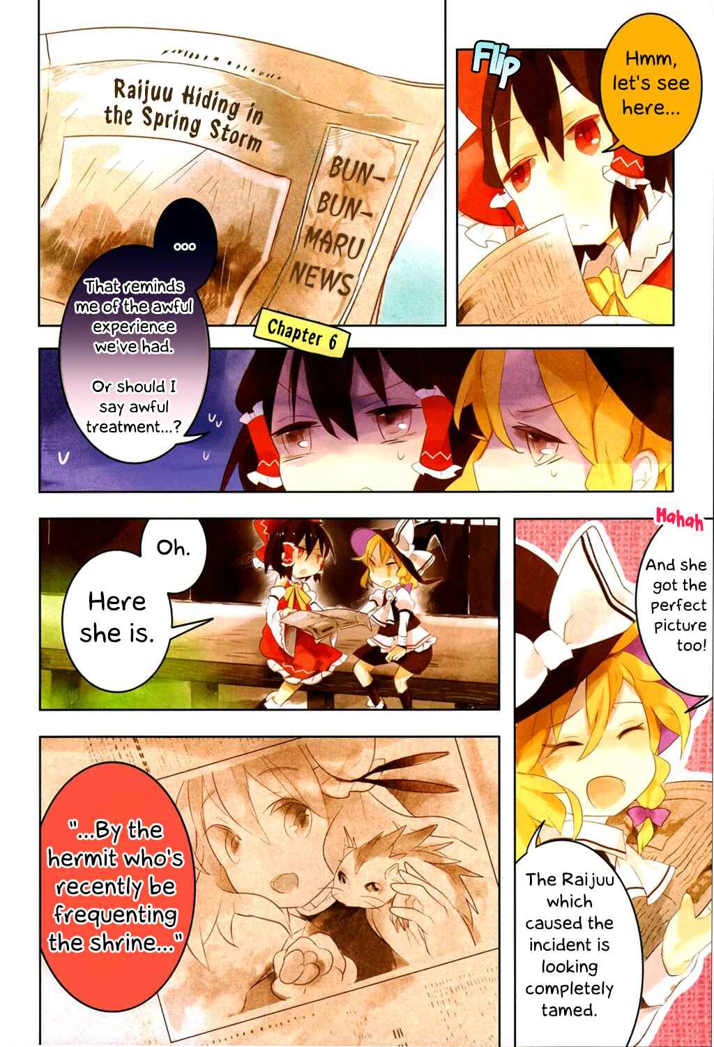 Touhou Ibara Kasen ~ Wild and Horned Hermit. Chapter 6a - Page 2