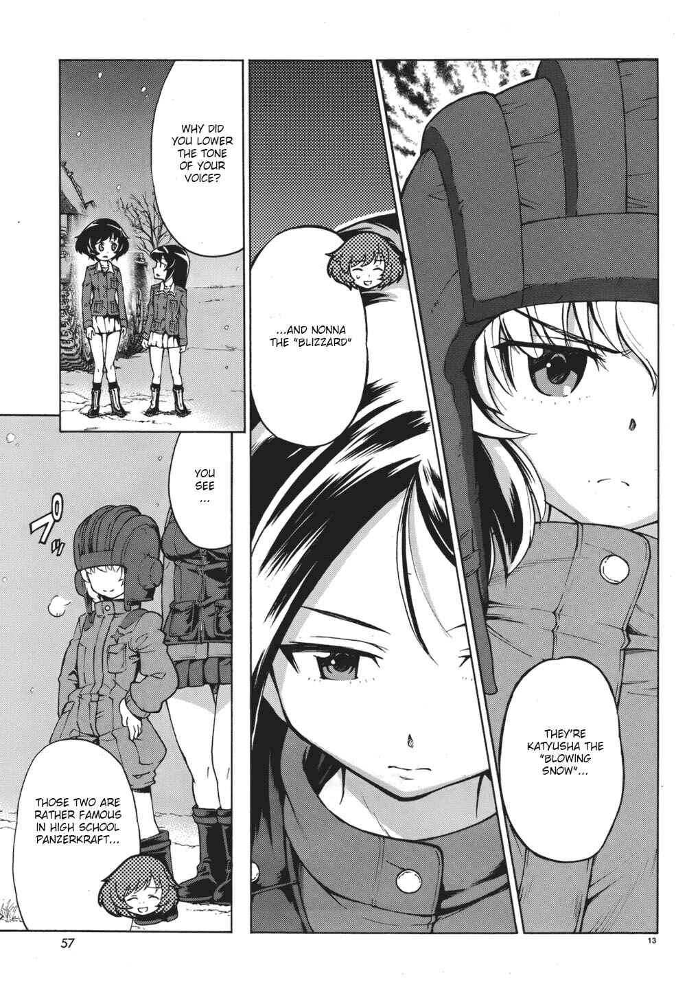 Girls und Panzer Chapter 11 - Page 13