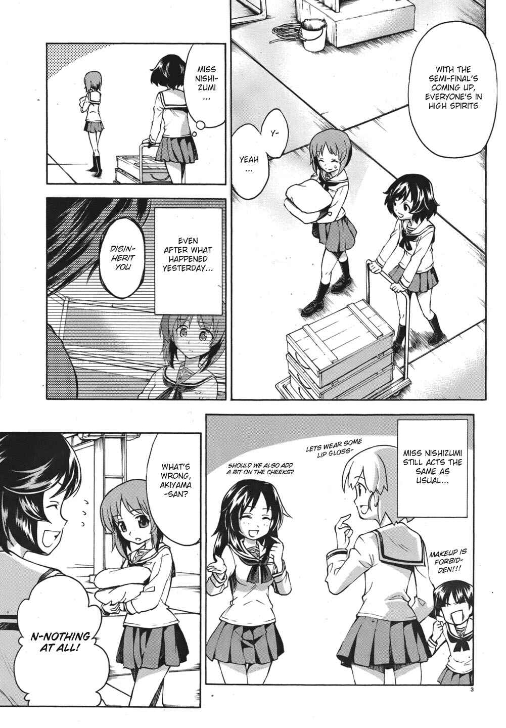 Girls und Panzer Chapter 11 - Page 3