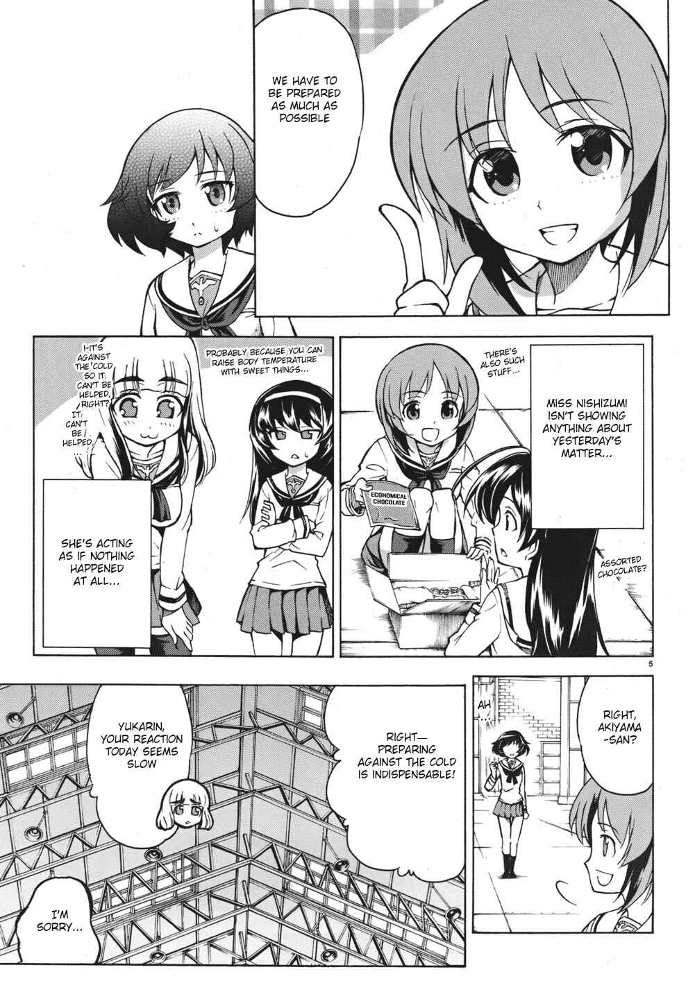 Girls und Panzer Chapter 11 - Page 5