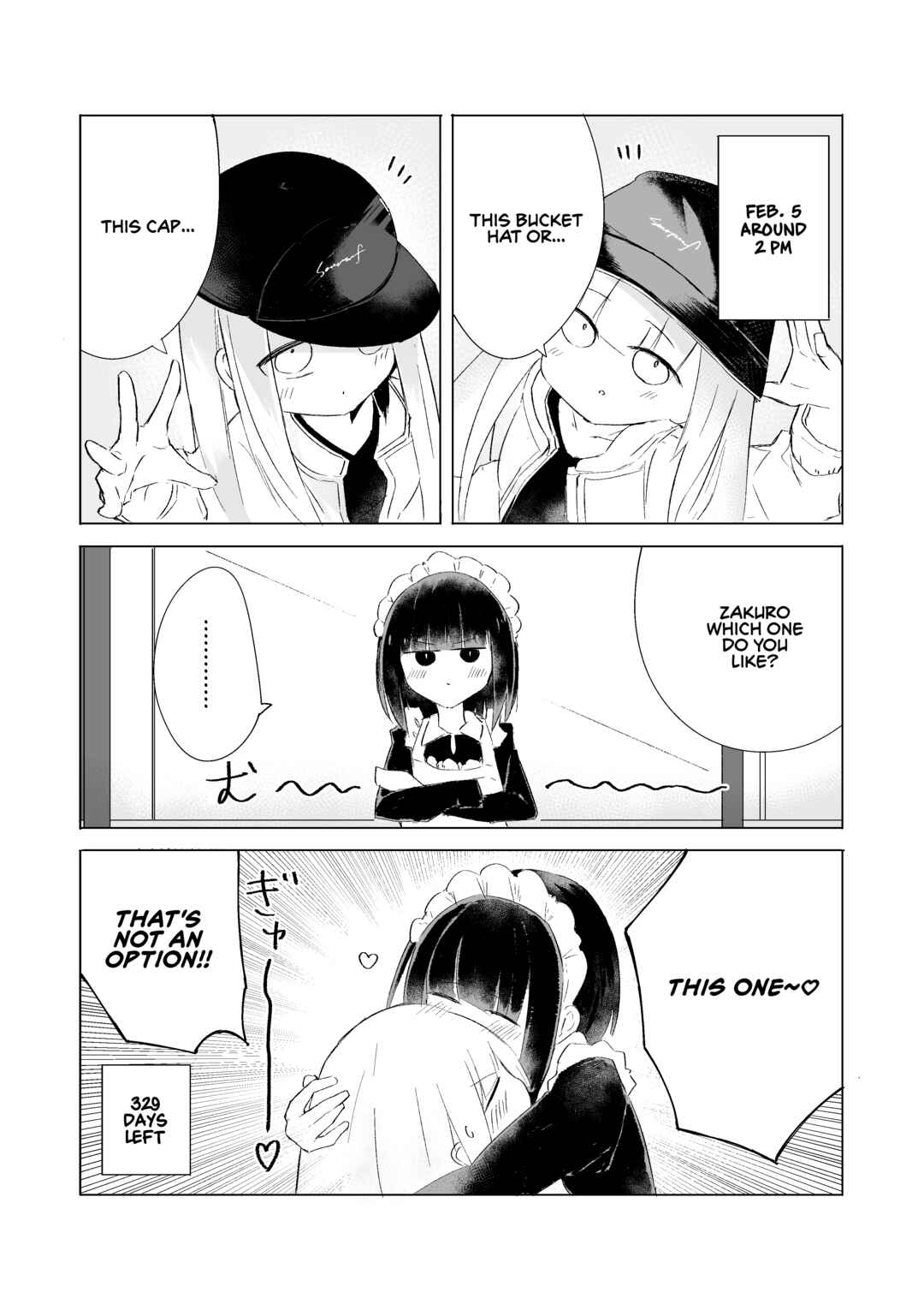 1-Nen Inai ni Ojousama o Kouryaku Suru Maid no Ohanashi Chapter 36 - Page 1