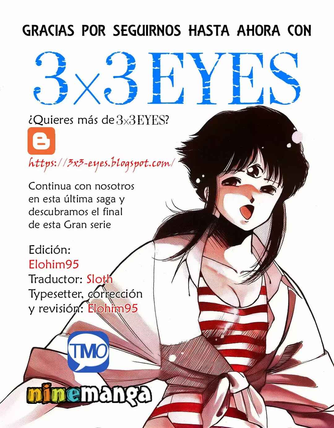 3×3 EYES Chapter 171 - Page 2