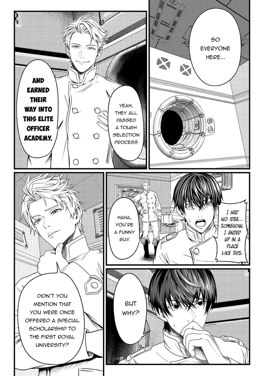 "Koko wa Makasete Saki ni Ike!" o Shitai Shinitagari no Nozomanu Uchuu Gekokujou @COMIC Chapter 1 - Page 29