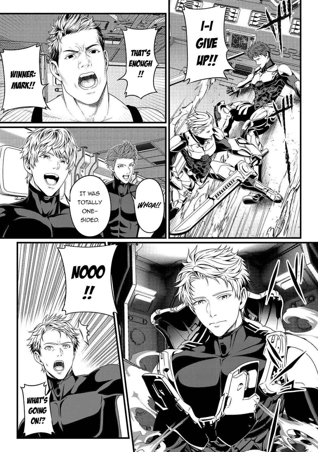 "Koko wa Makasete Saki ni Ike!" o Shitai Shinitagari no Nozomanu Uchuu Gekokujou @COMIC Chapter 1 - Page 32