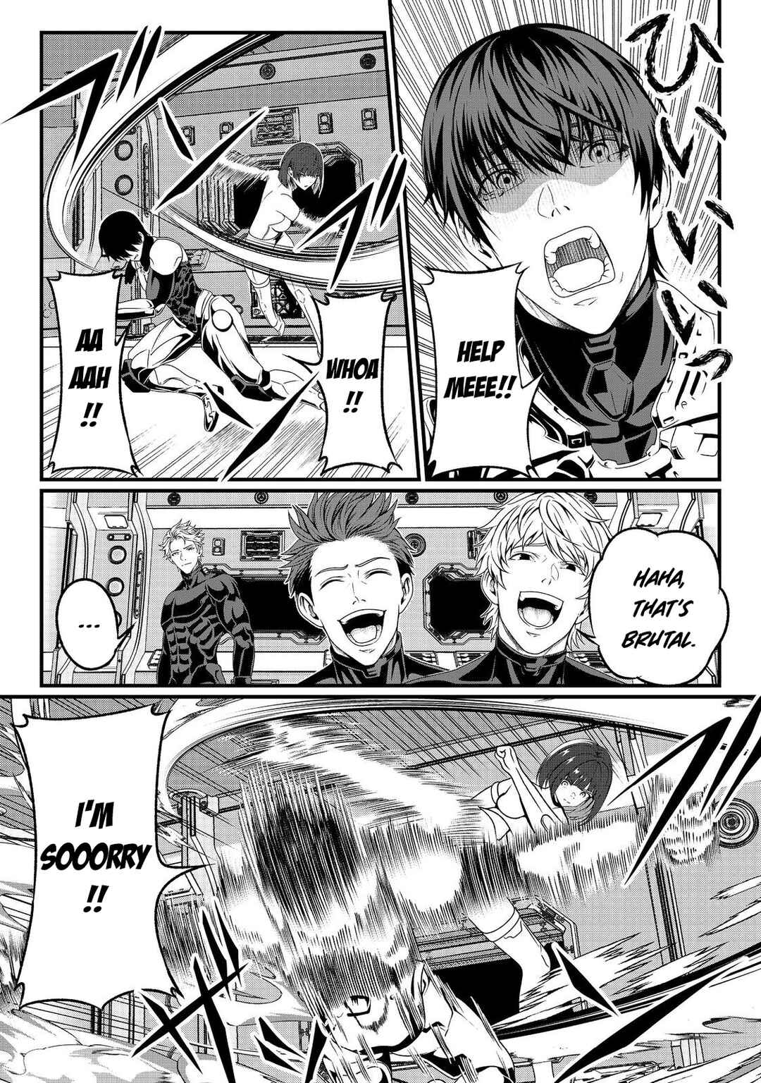 "Koko wa Makasete Saki ni Ike!" o Shitai Shinitagari no Nozomanu Uchuu Gekokujou @COMIC Chapter 1 - Page 33