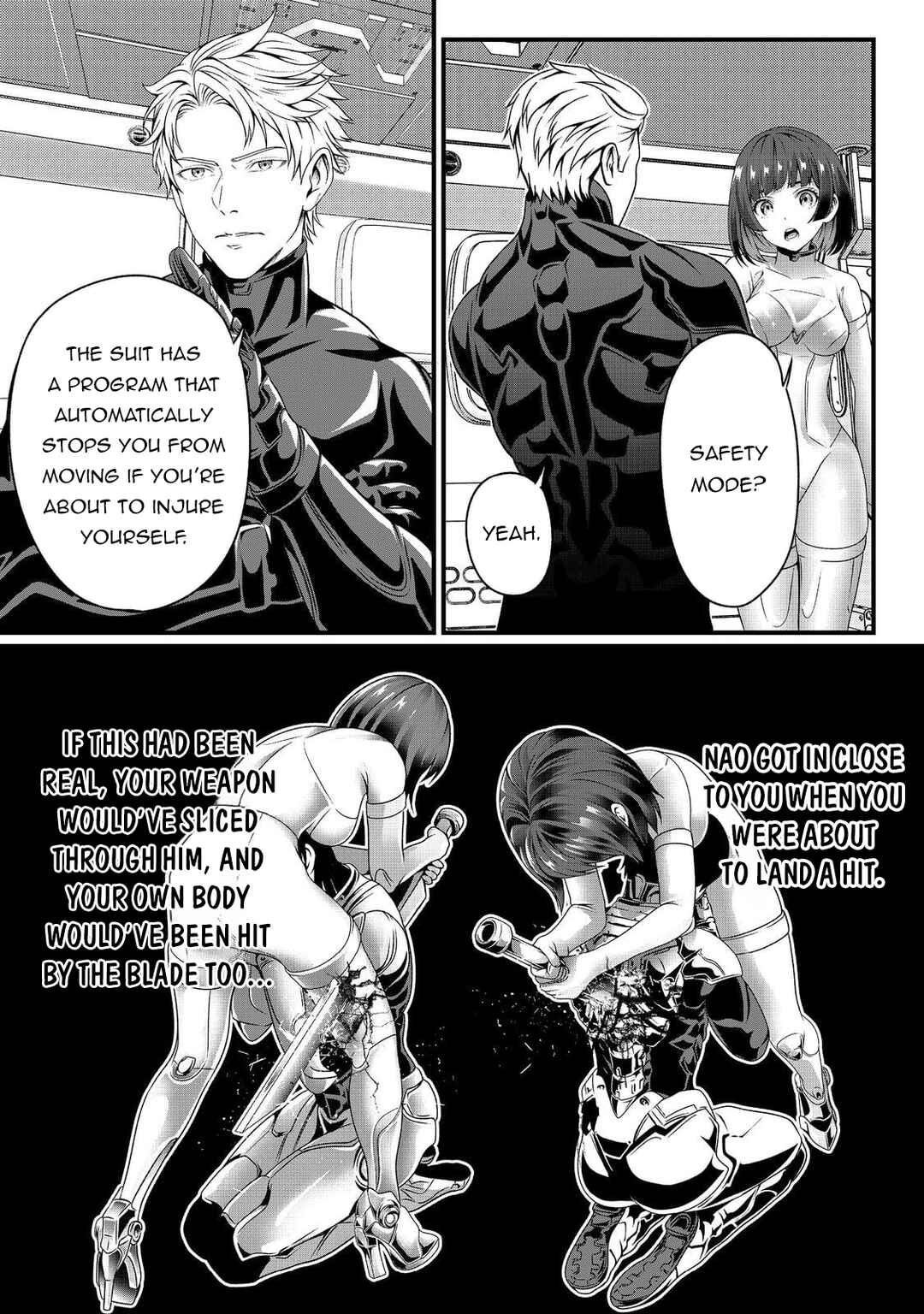 "Koko wa Makasete Saki ni Ike!" o Shitai Shinitagari no Nozomanu Uchuu Gekokujou @COMIC Chapter 1 - Page 36