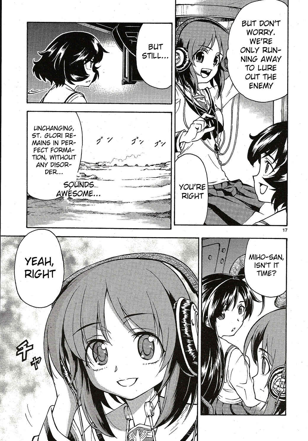 Girls und Panzer Chapter 4 - Page 17