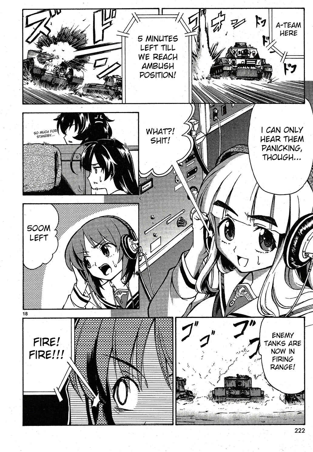 Girls und Panzer Chapter 4 - Page 18