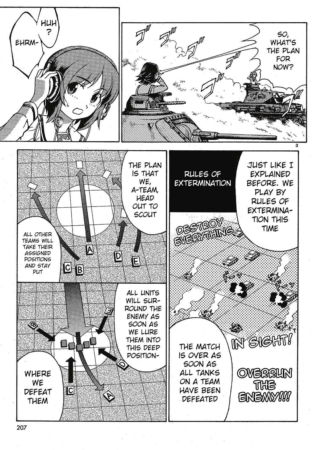 Girls und Panzer Chapter 4 - Page 3