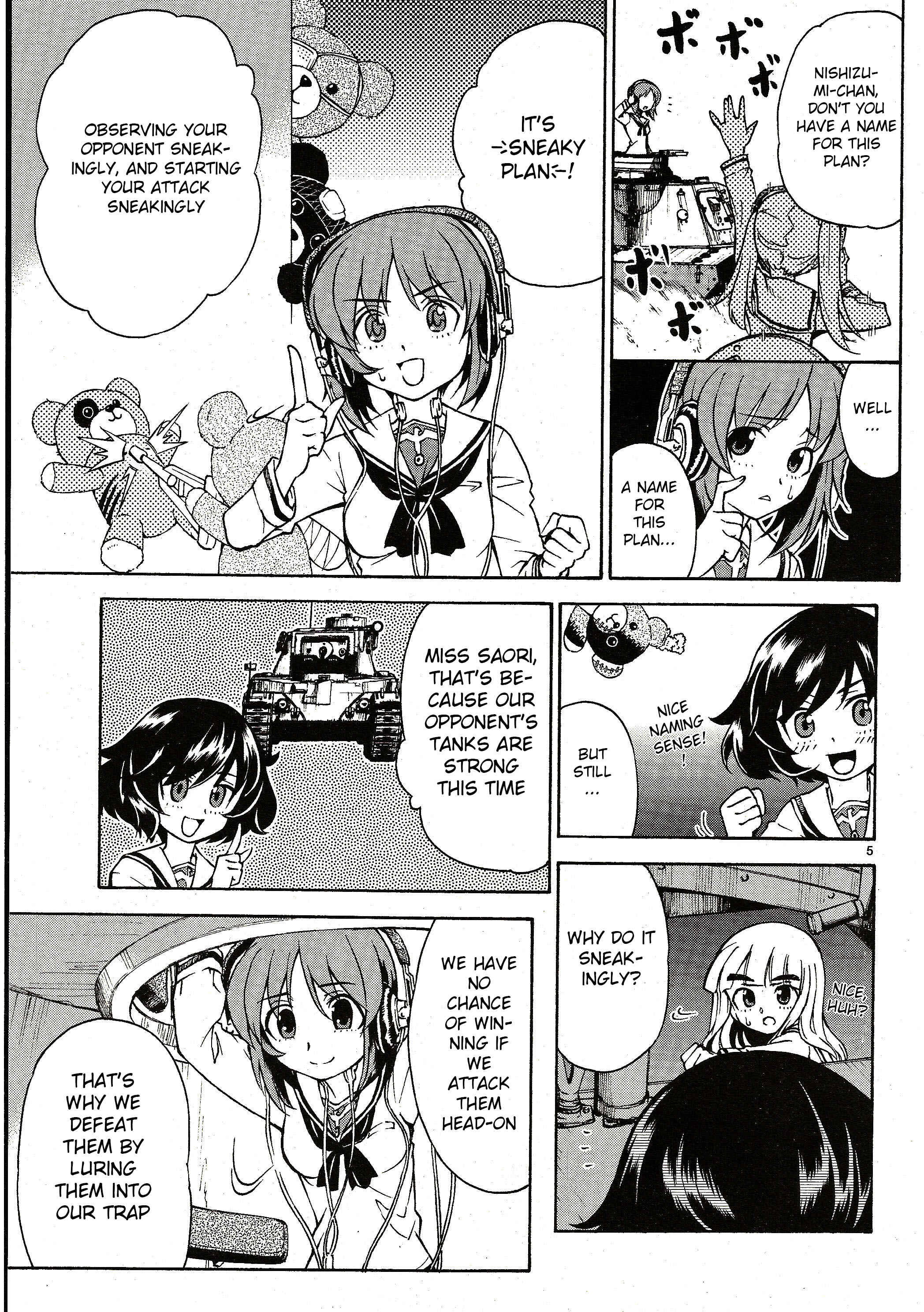 Girls und Panzer Chapter 4 - Page 5