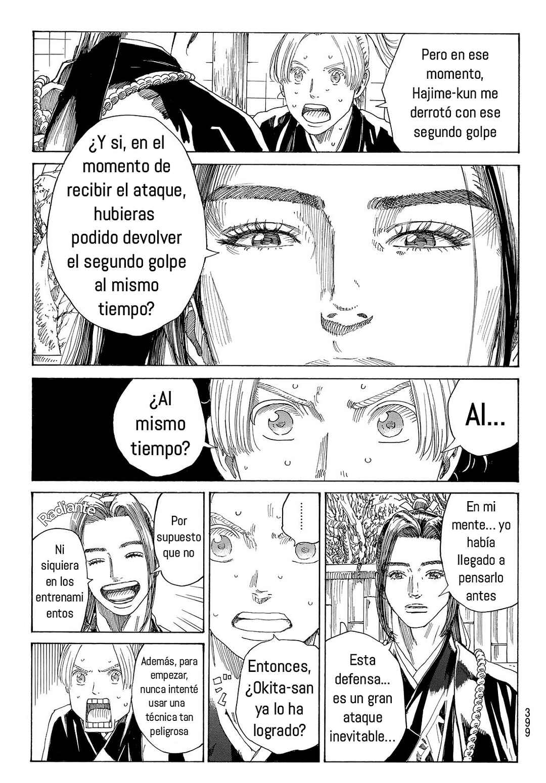 Ao no Miburo —Shinsengumi Hen— Chapter 7 - Page 10