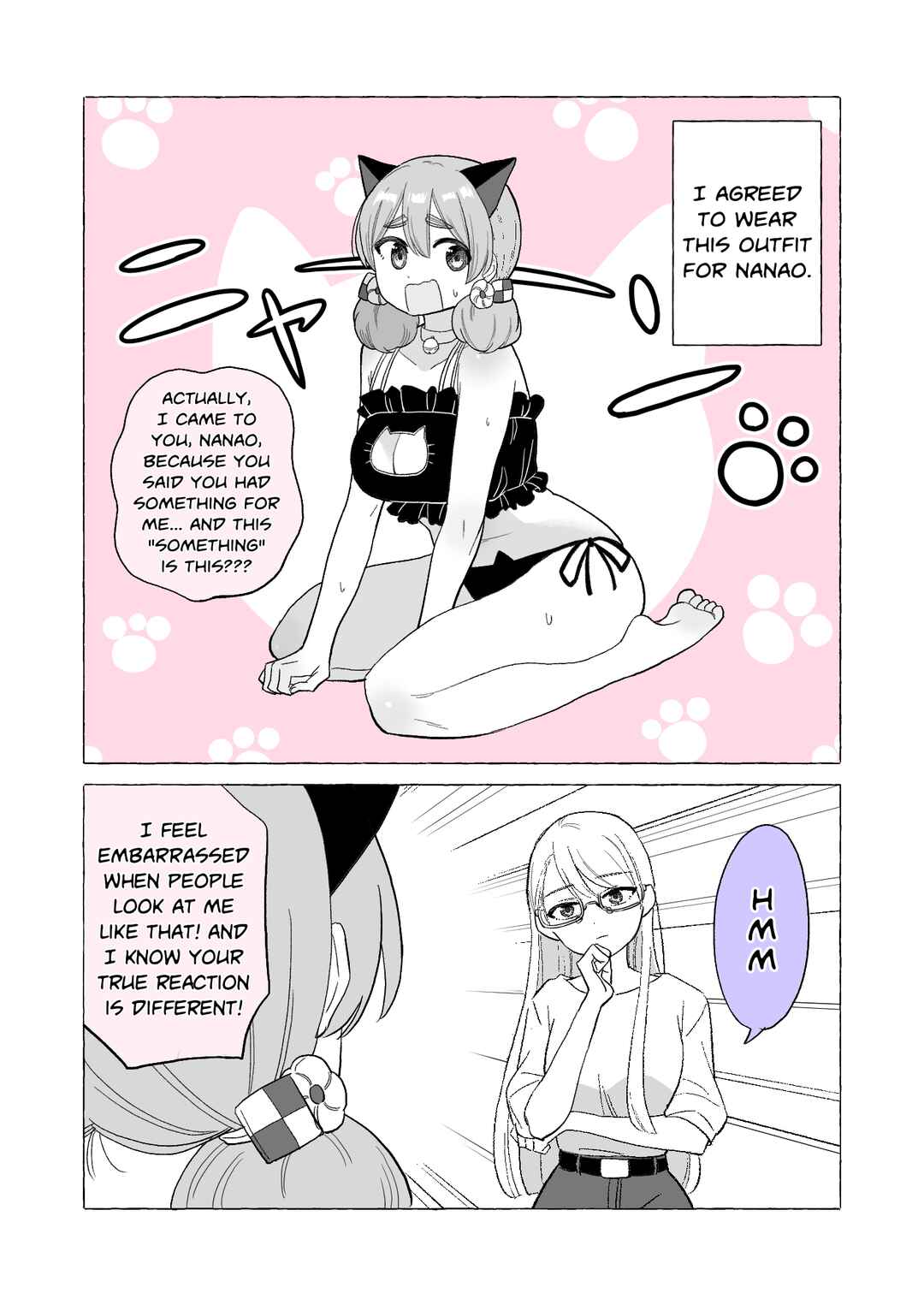 Iinchou to M-ko no Yuri Chapter 15 - Page 1
